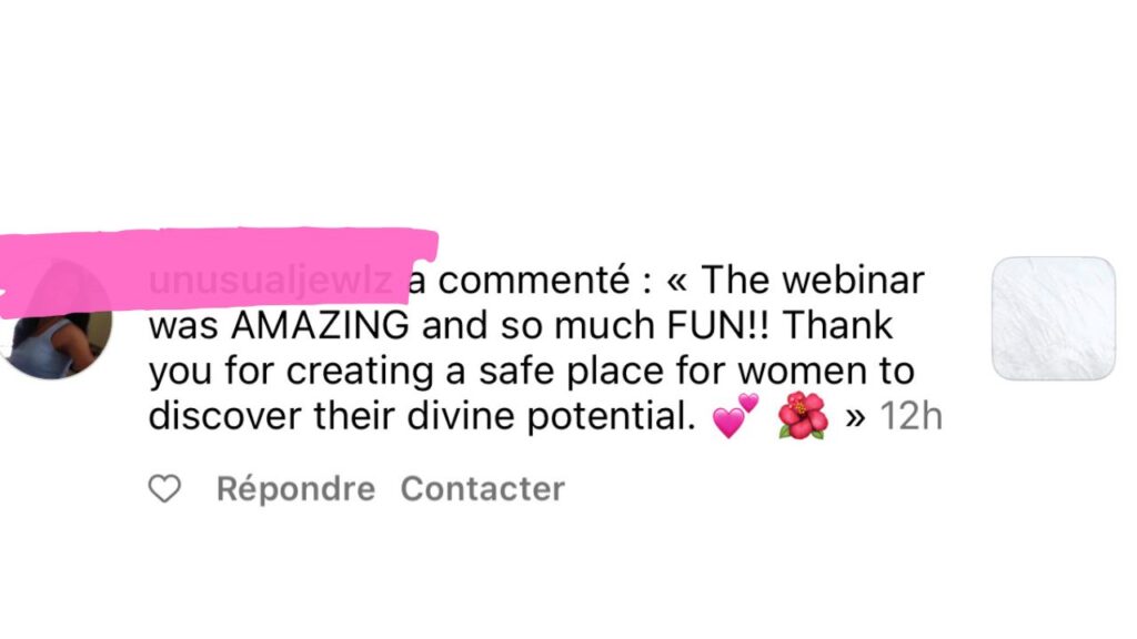 Miss Pravala clients testimony